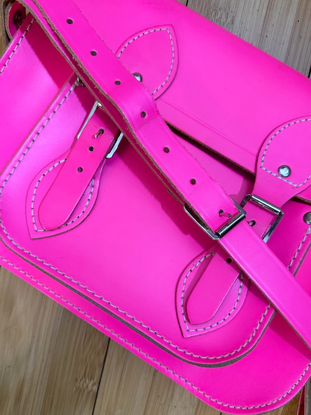 The Cambridge Satchel Company Pink Crossbody Bag OS - Picture 11 of 16